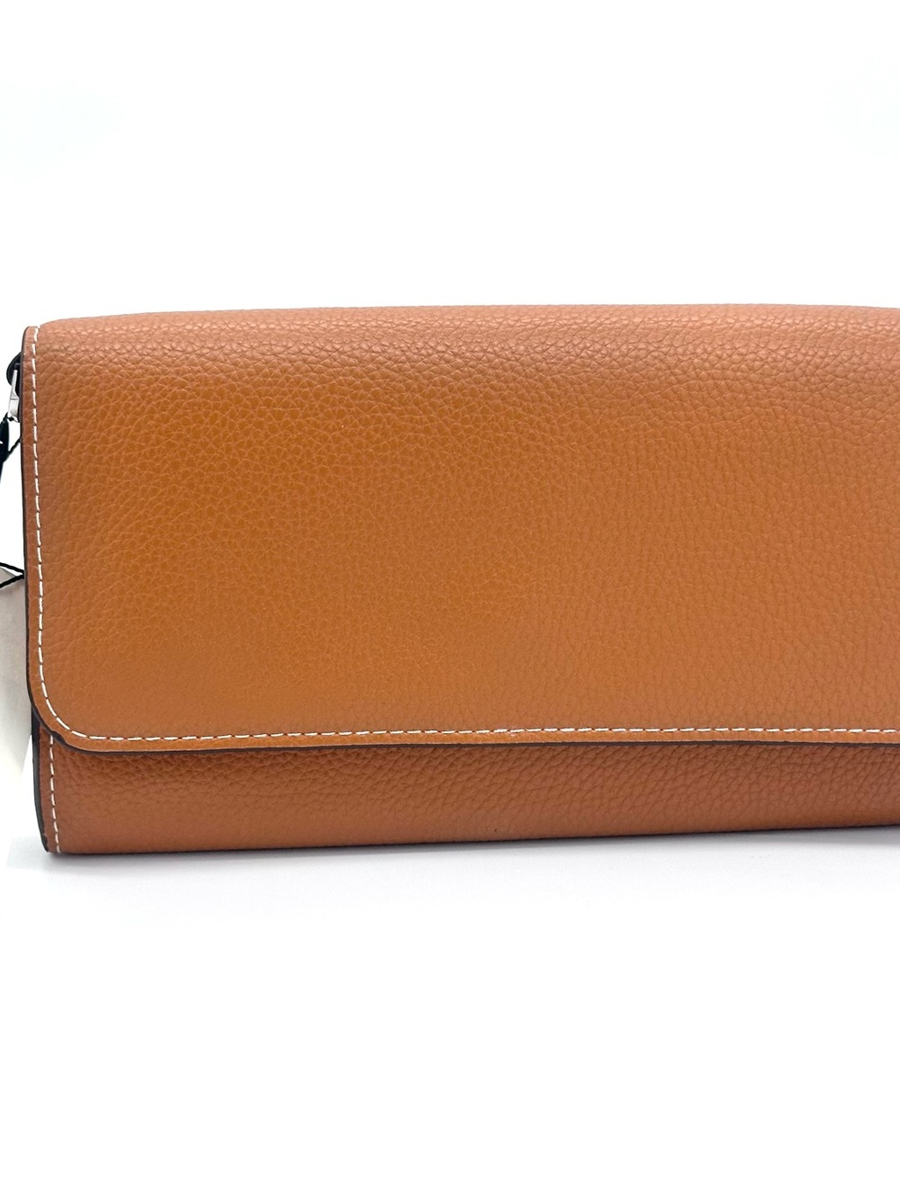 Vera Bradley Wallet Crossbody Faux Leather Roasted Pecan Brown Clutch MSRP $119
